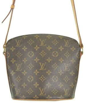 LOUIS VUITTON Shoulder Bag Brown All over pattern